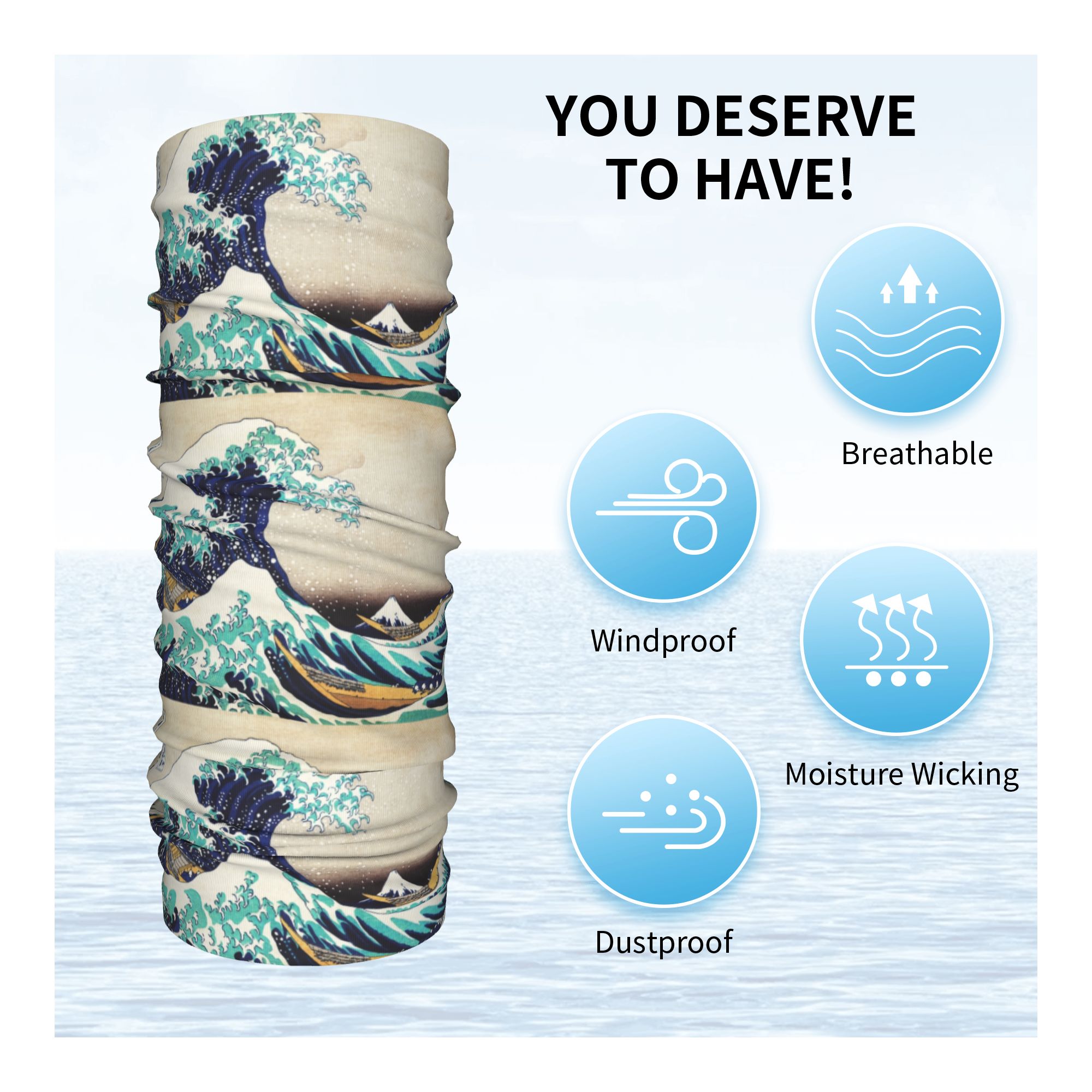 ผ้าพันคอคลุมหน้าและคอสำหรับฤดู - Neck Warmer Tube บทวิจารณ์และราคา