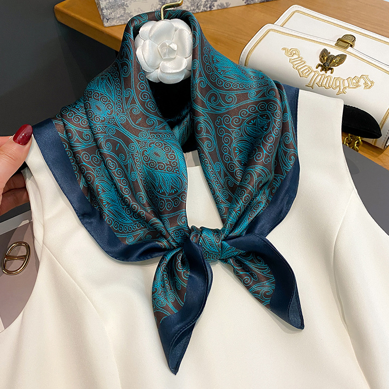 ใหม่ 100% ผ้าไหมแท้ผ้าพันคอสี่ - Scarf Silk Square บทวิจารณ์และราคา