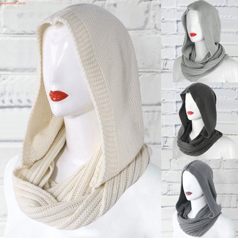Q5WE ผู้หญิงฤดูหนาวหนาสายถัก R - Infinity Scarf Knit บทวิจารณ์และราคา