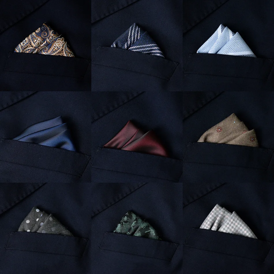 ผ้าเช็ดหน้าสำหรับชุดสูทผู้ชาย  - Pocket Square Set บทวิจารณ์และราคา