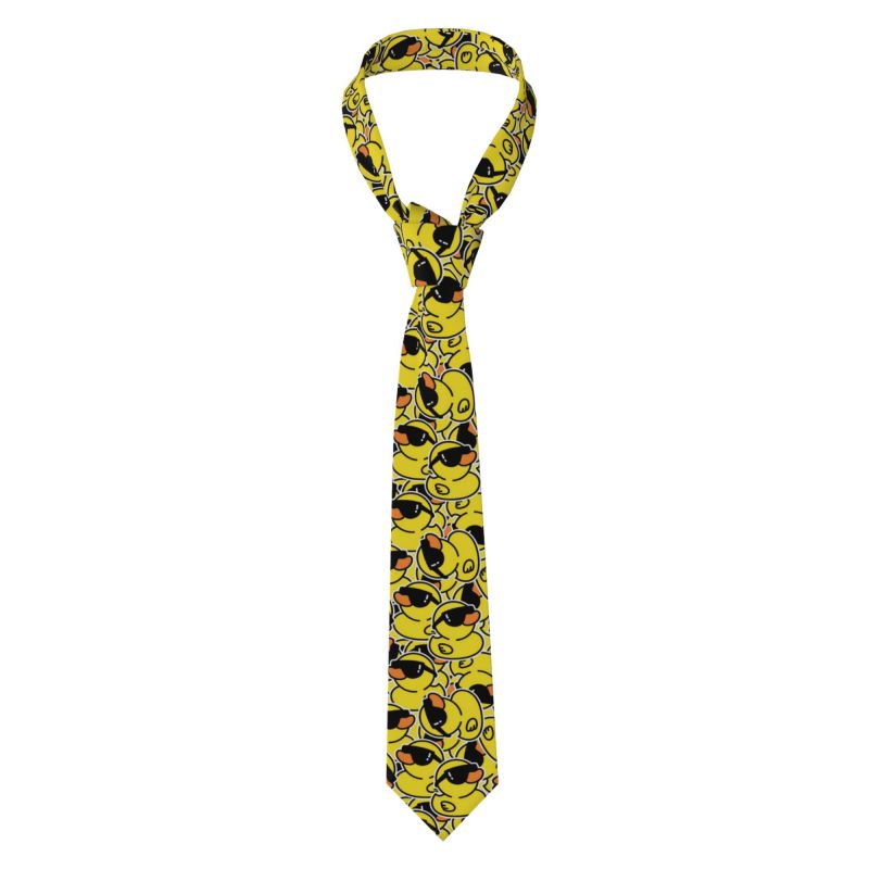 เนคไทลายเป็ดยางน่ารักสำหรับผู้ - Skinny Tie Men บทวิจารณ์และราคา