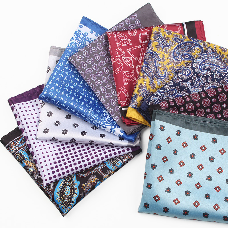 ผ้าเช็ดหน้าสำหรับผู้ชาย syal S - Pocket Square Set บทวิจารณ์และราคา
