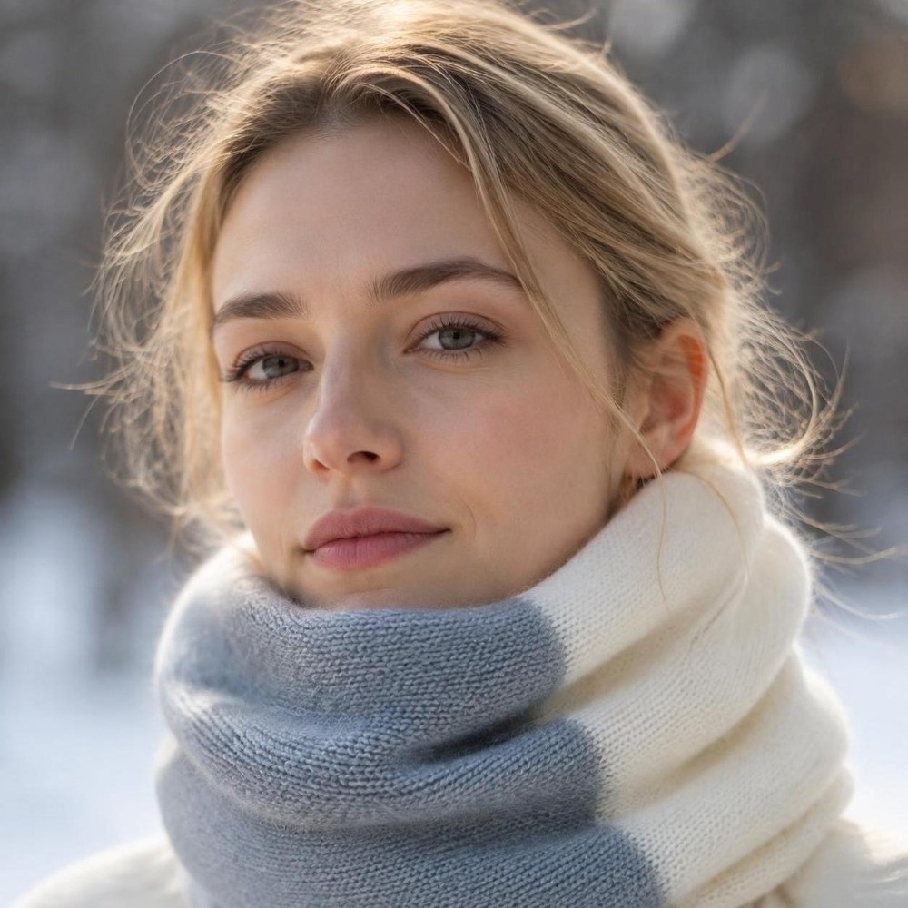 ผ้าพันคอถักนิตติ้งแบบไร้รอยต่อ - Infinity Scarf Knit บทวิจารณ์และราคา