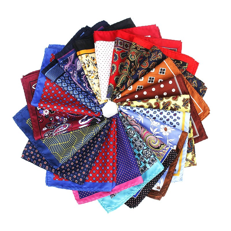 ใหม่แฟชั่นผู้ชายผ้าเช็ดหน้าPoc - Pocket Square Set บทวิจารณ์และราคา