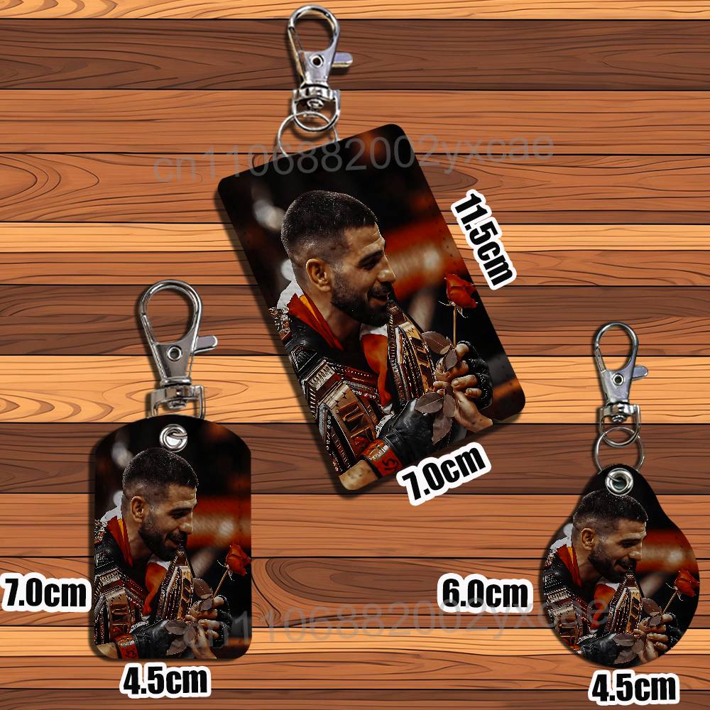 พวงกุญแจหนัง Ilia Topuria พร้อ - Lanyard Badge Holder บทวิจารณ์และราคา