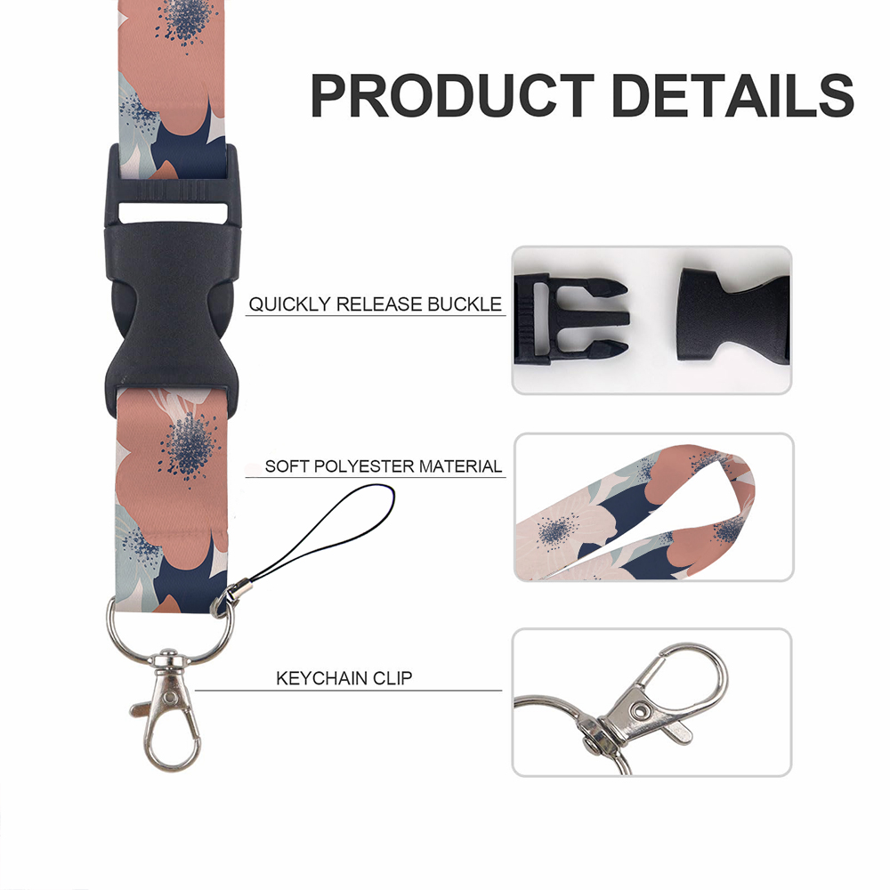สายคล้องคอพิมพ์ลายริบบิ้นรูปสั - Lanyard Badge Holder บทวิจารณ์และราคา